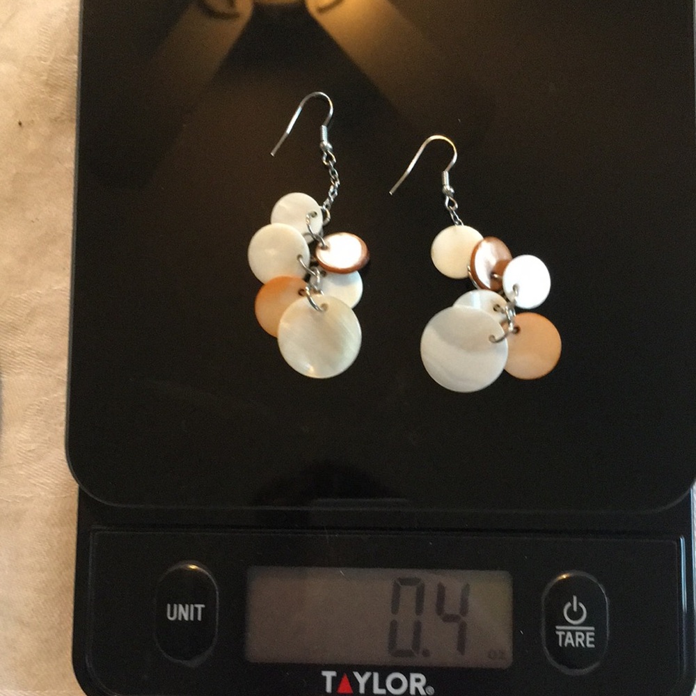 Shell Inspired Statement Earrings - image 4